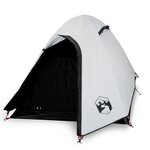 vidaXL Tente de camping à dôme 2 personnes tissu occultant imperméable