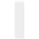 vidaXL Cloison de séparation blanc 100x33x125 5 cm bois d'ingénierie