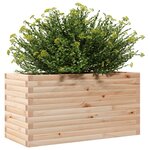 vidaXL Jardinière 90x40x45 5 cm bois de pin massif