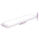 vidaXL Panneaux muraux 12 Pièces Vert foncé 60x15 cm Velours 1 08 m²