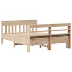 vidaXL Cadre de lit sans matelas 150x200 cm bois de pin massif