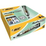 Marqueur Permanent MARKING ONYX 1591 MAXI Pointe Biseau 2 7 à 6 2 mm Noir x 12 BIC