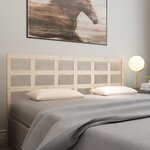 vidaXL Tête de lit 205 5x4x100 cm Bois massif de pin