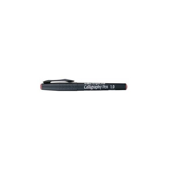 Marqueur calligraphie ergoline 1 0mm sepia x 12 artline