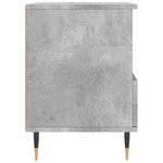 vidaXL Tables de chevet 2 Pièces gris béton 40x35x50 cm bois d’ingénierie