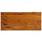 vidaXL bureau 110x50x73 cm en bois massif d'acacia
