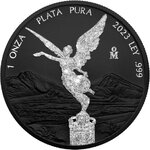 Pièce de monnaie en Argent g 31.1 (1 oz) Millésime 2023 LIBERTAD