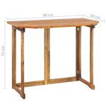 vidaXL Mobilier de bistro 4 Pièces Bois d'acacia solide