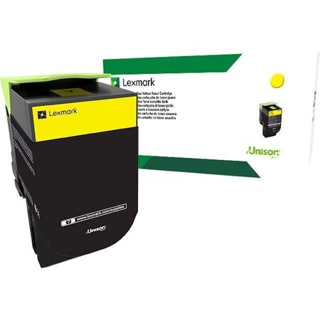 LEXMARK Cartouche toner Lexmark - Jaune - Laser - Rendement Elevé - 2300 Pgs