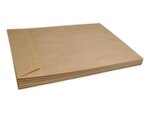 Lot de 500 enveloppes pochettes A5 papier kraft marron 162 x 229 mm