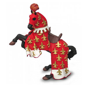 Cheval du Prince Philippe en Rouge - Figurine Équestre de Collection