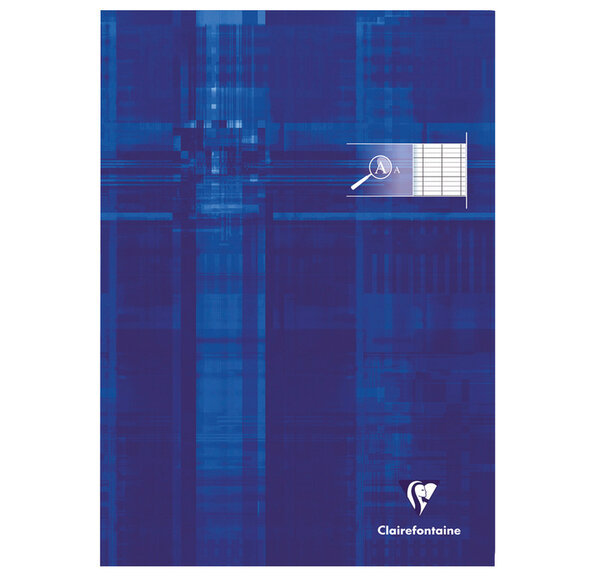 Cahier piqué déficients visuels 21x29,7 96p séyès noir 2,5mm 10/10 CLAIREFONTAINE
