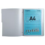 Trieur 6 Compartiments Polypropylène Recyclé Ellipse - A4 - Couleurs Assorties - X 10 - Exacompta