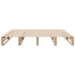 vidaXL Cadre de lit sans matelas 180x200 cm bois massif de pin