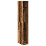 vidaXL Garde-robe vieux bois 30x50x200 cm bois d'ingénierie