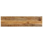 vidaXL Table console 120x30x75 cm Bois de manguier brut