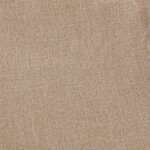 vidaXL Rideau occultant aspect de lin avec œillets beige 290x245 cm