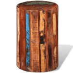 vidaXL Tabouret Bois de récupération massif
