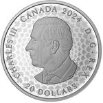 Pièce de monnaie en Argent 20 Dollars g 31.39 Millésime 2024 Great Hunters COUGAR