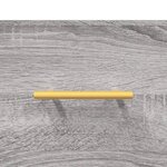 vidaXL Buffet haut Sonoma gris 69 5x34x180 cm Bois d'ingénierie