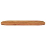 vidaXL Dessus de table 110x40x2 5 cm ovale bois massif d'acacia