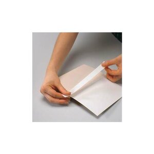 Rouleau Film encadrement coin de livre 2 cm x 50 m Blanc FILMOLUX