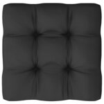 vidaXL Salon de jardin avec coussins 8 Pièces blanc bois de pin massif