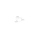 Urne Transparente Fermable À Clé 25x25 Cm - Cristal - Exacompta