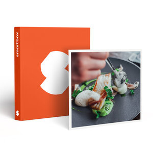 SMARTBOX - Coffret Cadeau Dîner gastronomique : 4 à 7 plats avec boissons à savourer en duo - Gastronomie