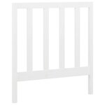 vidaXL Lit coulissant Blanc 2x(90x200) cm Bois de pin massif