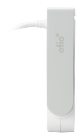 Bloc multiprise clipsable avec chargeurs USB - Noir