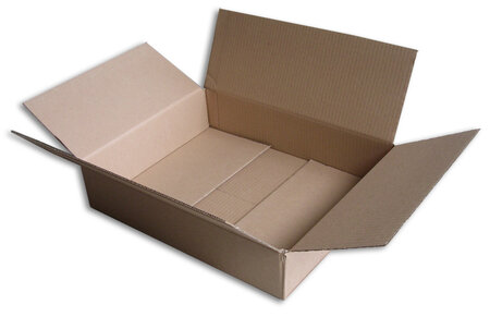 Lot de 50 boîtes carton (n°52) format 400x300x80 mm