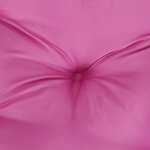 vidaXL Coussin de palette rose 60x40x12 cm tissu