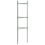 vidaXL Cages à tomates 6 Pièces 116 cm acier et PP