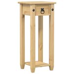 vidaXL Support pour plantes Corona 30x30x73 cm bois de pin massif