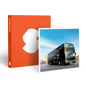 SMARTBOX - Coffret Cadeau Déjeuner insolite 4 plats avec visite de Paris dans le bus à impériale Le Saint-Germain 1920 - Gastronomie