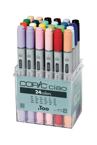 Set 24 marqueurs Manga Copic Ciao