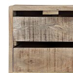 vidaXL Buffet 140x30x60 cm Bois de manguier massif