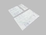500 Pochettes plastique sécurisées Axytrans - 02A