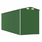 vidaXL Abri de jardin Vert 192x523x223 cm Acier galvanisé