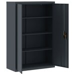 vidaXL Classeur anthracite 90x40x180 cm Acier