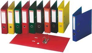 Classeur à levier dos de 5cm plastifié int et ext Coloris Aléatoire ESSELTE