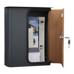 Rottner splashy boîte aux lettres anthracite aspect bois