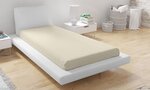 Drap Housse Microfibre 90 x 200 cm - Beige