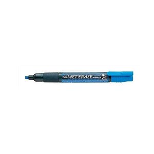 Marqueur 'WET ERASE SMW26' pointe biseautée bleu largeur du tracé: 0 6 4 0 mm PENTEL