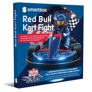 SMARTBOX - Coffret Cadeau Red Bull Kart Fight - Sport & Aventure
