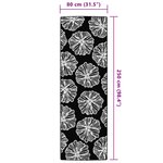 vidaXL Tapis d'extérieur vert 80x250 cm PP