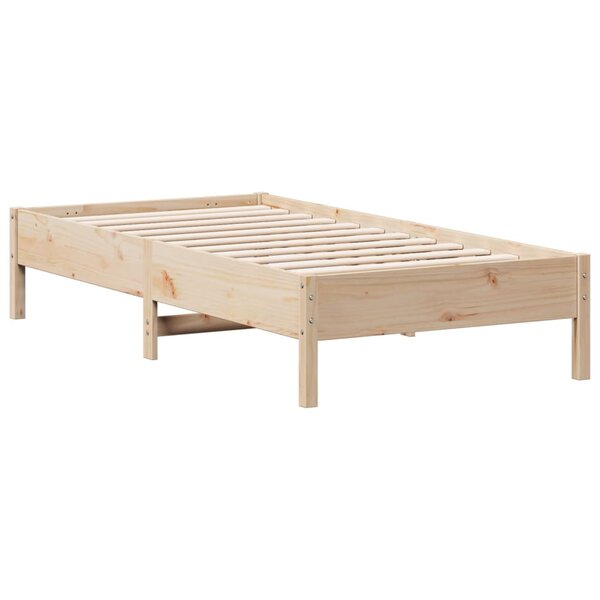 vidaXL Cadre de lit sans matelas 90x190 cm bois de pin massif
