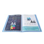 Protège-documents En Polypropylène Semi-rigide Kreacover® Chromaline 200 Vues - A4 - Couleurs Assorties - X 8 - Exacompta