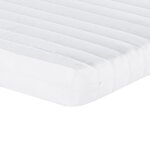 vidaXL Matelas en mousse 2 Pièces blanc 90x200 cm 7 zones dureté 20 ILD